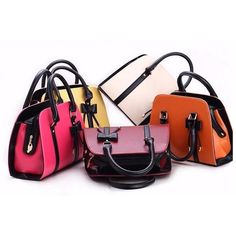 Women Tote Faux-Leather Handbag with Attractive Designer Bow - Leather Skin Shop Elegant Shoulder Bag With Bow For Daily Use, Rectangular Shoulder Bag With Bow For Shopping, Elegant Leather Bags With Bow, Elegant Tote Shoulder Bag With Bow, Elegant Bow Tote Shoulder Bag, Elegant Faux Leather Shoulder Bag For Parties, Elegant Black Bag With Bow, Elegant Faux Leather Party Bags, Elegant Satchel Shoulder Bag With Bow