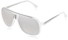 PRICES MAY VARY. EXPLORE SOUTHPOLE MEN'S SUNGLASSES: Find your perfect pair of sunglasses from the leader who translates popular trends on the streets into accessible fashion comfortable all day year-round, cool gifts for men; grab an extra pair as a backup. ASSORTED FRAME COLOR OPTIONS: Select from assorted frame color options that are made of a comfortable & lightweight material that is easy-to-wear to suit your personal style; COLOR SHOWN: White & Grey with Silver Tone Metal Temple. 100% UV P Cool Gifts For Men, Sunglass Pouch, Popular Trends, White Sunglasses, Pilot Sunglasses, Fashion Comfortable, Silver Mirror, Ultraviolet Rays, Best Gifts For Men