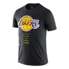 Nike Lakers Courtside, Logo Black, Logo Tee, Team Names, Los Angeles Lakers, Black Logo, Logo Tees, Stylish Sneakers, Tshirt Logo