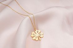 With a Clover Personalized Necklace, you can make your loved ones feel that you are with them and make them happy by carrying a piece of you. You can reflect all the emotions you feel in your most memorable moments with your personalized couple necklace. You can think of it as gift ideas such as a Minimalist Jewelry and Baby name necklace, 21st birthday gift, mother's day gift. We've all thought of finding a special gift for our loved ones. Since we are the thing that will make the person we lov Dainty Charm Necklace With Initial Pendant As A Gift, Dainty Initial Pendant Charm Necklace For Gift, Dainty Initial Pendant Charm Necklace As Gift, Minimalist Name Necklace With Charms As A Gift, Delicate Initials Charm Necklace For Gift, Cute Jewelry For Mother's Day Gift, Cute Customized Charm Necklace Gift, Cute Jewelry Gift For Mother's Day, Cute Customizable Jewelry For Gifts