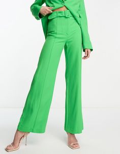 Co-ords by & Other Stories Part of a co-ord set Blazer sold separately High rise Belted waist Side pockets Wide leg