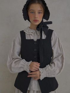 Composition : 100% washed linenColor : Peplum black waistcoatCountry of Origin : KOREA Black Linen Spring Vest, Black Sleeveless Linen Vest, Black Waistcoat, Composition, Jackets & Coats, The Originals, Clothes For Women, Quick Saves, Clothes