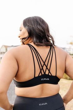 You're going to love the Dynamic Bra! It's made from luxurious, stretchable fabric that's perfect for medium-impact activities. It has a beautiful crisscross design on the back for comfortable support. Sports Bra Design, Sports Bras, Postpartum, Beautiful Colors, Sports Bra, Hiking, Relaxed Fit, Yoga, Bra