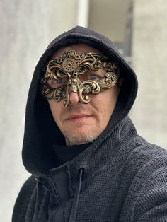 Our masks are a combination of steampunk, dieselpunk, post-apocalyptic, gothic, and horror styles, created using a variety of recyclable materials such as metal, plastic, wood, and glass. We also incorporate parts that are printed on a 3D printer, as well as using a 3D pen to add details to the masks. The masks are fastened with leather straps and are suitable for creating unique images on stage, carnival, masquerade, party, or for decorating your home, filming unique videos or movies. For examp Post Apocalyptic Movies, Unique Videos, Carnival Masquerade, Steampunk Men, Plastic Mask, Desired Reality, Costume Masks, Horror Themes, Unique Images