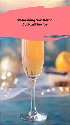 Ring in the New Year with a refreshing San Remo Cocktail! This delightful drink combines champagne, grapefruit juice, and a splash of triple sec to create the perfect blend of sweet and tart flavors. Ideal for celebrating with friends or toasting to new beginnings. Cheers to a memorable evening with this festive New Years Drink!