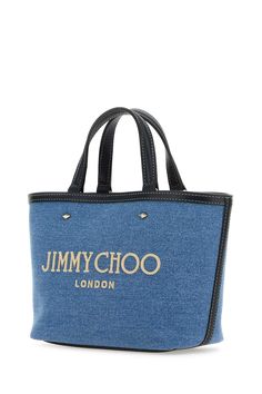 Denim Mini Marli Handbag from Jimmy Choo Jimmy Choo Handbags, Jimmy Choo Bag, Prada Leather, Mini Handbags, Footwear Design Women, Washed Denim, Fashion Seasons, Denim Mini, Card Holder Leather