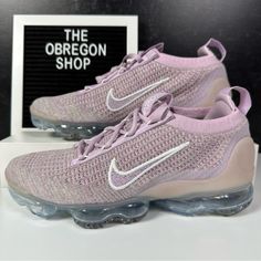 Up For Sale Is A New Pair Of Nike Air Vapormax 2021 Flyknit Fk Light Arctic Pink Womens Running Shoes Size 9 Purple. Price Is Firm. If Opting For Shipping, I Will Ship Same Business Day For A Fast Arrival Time. I Do Ship Priority Mail And The Item Should Arrive Within 1-3 Business Days. Please Review Photos And Reach Out With Additional Questions. Thanks For Looking! Purple Mesh Running Shoes With Round Toe, Purple Mesh Running Shoes, Casual Purple Running Shoes With Cushioned Footbed, Casual Purple Mesh Running Shoes, Casual Nike Running Shoes In Purple, Casual Nike Purple Running Shoes, Nike Casual Purple Running Shoes, Casual Lavender Synthetic Sneakers, Lavender Casual Synthetic Sneakers