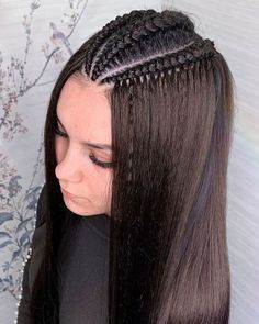 Straight Hair Extensions, Long Straight Hair, العناية بالشعر, Braid Styles, Hair Videos, Prom Hair