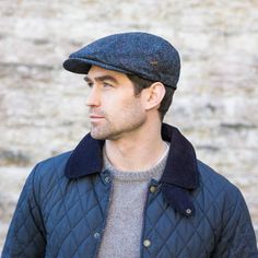 The warm wool cap for fall and winter! Quality craftsmanship, imported from Ireland. Quilted interior for additional warmth and comfort. A traditional Irish cap with contemporary style. Elasticated to ensure a comfort fit every time. Size: M.  Color: Gray.  Gender: male.  Age Group: adult. Windproof Cap For Fall, Classic Windproof Hat For Outdoor, Winter Outdoor Flat Cap Baseball Cap, Casual Windproof Hats For Fall, Winter Outdoor Flat Cap, Winter Classic Baseball Cap With Short Brim, Winter Windproof Baseball Cap, Windproof Winter Baseball Cap, Classic Wool Baseball Cap For Winter