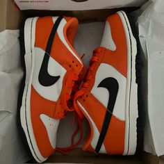 Nike Dunk Low In Phantom/Safety/Orange/Black Size 4y Which Is A Woman’s 5.5. Brand New In Box. They Fit Me Too Small Nike Shoes Dunks, Shoes Dunks, Nike Dunk Low, Dunk Low, Fit Check, Nike Dunk, Nike Dunks, Black Outfit, Womens Shoes Sneakers