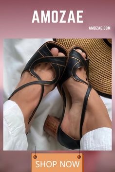 Amozae Mid Heel Sandals Summer Handmade Ladies Heels Mixed Colors Women Slip-On Peep Toe Ladies Pumps Square Heel Casual Shoes Ladies Heels, Ladies Pumps, Mid Heel Sandals, Casual Heels, Mixed Colors, Mid Heel, Heel Sandals, Sandals Summer, Womens Heels