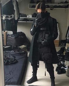 Cyberpunk Mode, Cyberpunk 2020, Tech Wear Fashion, Techwear Outfits, Urban Ninja, Design Moda