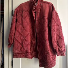 Brand New W Tags - Color Port. Sold Out ! Free People Jacket, Juno, Quilted Jacket, Free People, Jackets For Women, Jackets & Coats, Brand New, Sewing, Tags