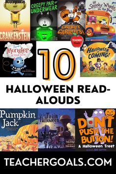 the top ten halloween read - alouds for teachers