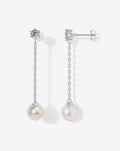 #Variant_White Gold White Gold-plated Pierced Pearl Earrings, Formal White Gold-plated Pearl Earrings, Silver Gold-plated Elegant Pearl Earrings, Silver Gold-plated Pearl Earrings For Celebration, Pearl White Pearl Drop Gold-plated Earrings, Stunning Earrings, Pearl Stud Earrings, Pearl Studs, Rhodium Plated