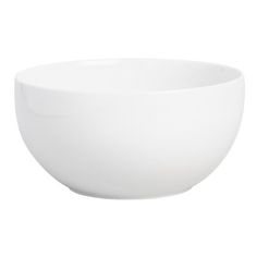 a large white bowl on a white background