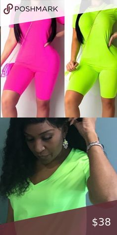 Biker shorts Sets Polyester Short sets Shorts Bike Shorts Shorts Sets, Biker Shorts, Bike Shorts, Short Sets, Capri Pants, Bike, Womens Shorts, Boutique, Pants