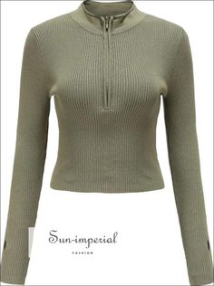 Sun-Imperial Material Composition:knitting Material:Polyester Technics:Flat Knitted Sleeve Length(cm):Full Pattern Type:Solid Closure Type:None Collar:V-Neck Item Type:Pullovers Sleeve Style:REGULAR Style:High Street Decoration:NONE Clothing Length:Short sun-imperialOther Sleeve Length:long sleeve Pop elements / Technology:zipper See size chart : https://sun-imperial.com/pages/size-chartSizing advice :Most items run small ( discluding swimsuits and shoes) - If you are not sure which size will wo Green Half-zip Fall Sweater, Fitted Green Tops With Zipper Closure, Trendy Olive Tops For Winter, Green Half-zip Winter Top, Winter Half-zip Green Tops, Winter Green Half-zip Top, Green Half-zip Top, Street Decoration, Knit Sleeve