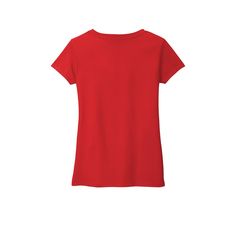 Find the District® Re-Tee® Women's V-Neck T-Shirt at Michaels. com. The affordable Re-Tee is 100% recycled fabric and never re-dyed, made from reclaimed material that otherwise could end up in a landfill. The affordable Re-Tee is 100% recycled fabric and never re-dyed, made from reclaimed material that otherwise could end up in a landfill. Soft. Comfy. High-quality. Doing good for the planet feels as good on the inside as it does on the outside. The production process infuses each garment with u Red V-neck Casual T-shirt, Recycled Fabric, Ruby Red, Production Process, Womens Tees, Fun Things To Do, V Neck T Shirt, Ruby, Dye