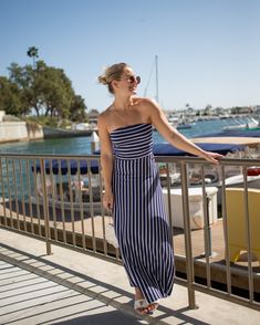 This Striped Tube Dress is a great summer staple. Whether you're brunching or at the beach, this casual maxi length dress is the perfect option for for all of your summer time plans! Made in USA Material - 95% Rayon 5% Spandex Machine washable Striped Maxi Dress For Beach Cover-up, Summer Maxi Dress For Vacation Brunch, Summer Vacation Maxi Dress For Brunch, Summer Maxi Dress For Brunch And Vacation, Beach Season Midi Sundress For Summer Outings, Midi Sundress For Summer Outings And Beach Season, Midi Length Sundress For Summer Outings And Beach Season, Midi Length Sundress For Summer Beach Season, Midi Length Sundress For Summer Beach Outings