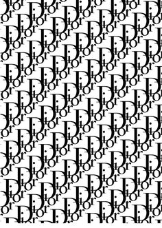 Dior Print Pattern, Dior Logo Wallpaper, Dior Logo Design, Prada Pattern, Christian Dior Wallpaper, Dior Wallpapers, Dior Print, Dior Pattern, Dior Wallpaper