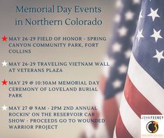 the memorial day events in northern colorado