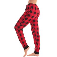 Elevate your loungewear collection with the Just Love Women's Buffalo Plaid Knit Jersey Pajama Pants. These jogger-style PJ bottoms blend style with ultimate comfort, perfect for unwinding after a long day or enjoying a lazy weekend morning.

- **Material:** 100% Cotton
- **Pattern:** Buffalo Check
- **Features:** Functional drawstring, elastic waist for a perfect fit
- **Sizes:** Available in XS to 3X
- **Gender:** Female
- **Age Group:** Adult

Crafted from soft, breathable cotton, these pajam Comfortable Winter Sleepwear With Long Pants, Winter Stretch Sleepwear For Pajama Party, Winter Stretch Sleepwear For Loungewear, Comfortable Sleepwear For Pajama Party In Fall, Stretch Sleepwear For Pajama Party In Winter, Comfortable Sleepwear With Elastic Waistband, Comfy Relaxed Fit Bottoms For Pajama Party, Casual Winter Sleepwear With Elastic Waistband, Cozy Winter Bottoms For Pajama Party