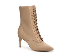 Charles David, Brown Ankle Boots, Mesh Fabric, Bootie, Baby Fashion, Fashion Shoes, Ankle Boot, Almond, Leather Upper