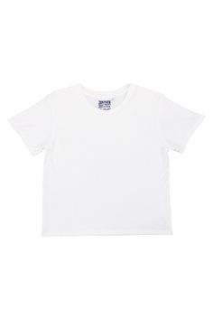 Cropped Ojai Tee Relaxed Fit Cropped T-shirt For Everyday, Basic Relaxed Fit Cropped Shirt With Crew Neck, Basic Crew Neck Crop Top With Relaxed Fit, Soft-washed Cropped T-shirt With Short Sleeves, Everyday Cropped Graphic Tee, Basic Cropped T-shirt With Relaxed Fit, Basic Relaxed Fit Cropped Shirt For Streetwear, Basic Relaxed Fit Cropped Shirt, Basic Cropped Hem Tops For Everyday