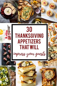 thanksgiving appetizers that will inspire your guests