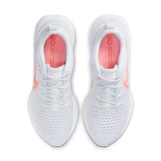 Nike Womens WMNS React Infinity Run FK 2 Pure Platinum Crimson CT2423-004 Nike React Infinity Run Flyknit, Nike React Infinity Run, Nike Running Shoes Women, Trendy Shoes Sneakers, Nike Air Shoes, Gym Fits, Women Nike, Nike React, Aesthetic Shoes