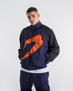 The Walker Jacket is designed for a lightweight, casual oversized fit. Constructed with a mesh inside lining and inside zip pockets for hidden functionality. Finished with our iconic Strike logo angled across the chest and embroidered on the sleeves. Oversized fit Elasticated waistband & cuffs Embroidered sleeve strike logo Inside jacket zip pocket Mesh inside lining Air ventilation panel Lightweight Machine wash cold & inside out Do not iron & do not tumble dry Main Body: 100% Nylon Lifestyle Club, Sauna Suit, Air Ventilation, Sports Graphic Design, Tracksuit Jacket, Track Jacket, Hoodie Design, Track Jackets, Puma Jacket