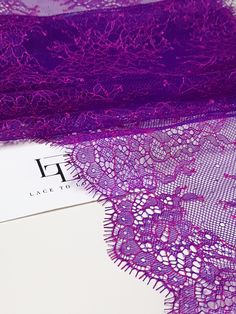 "Lilac with pink color lace trimming. Both sides scalloped. Width: 21 cm/8.3 inches Item number: L9230 Price is set for one meter/yard. You will receive the fabric in one continuous piece if you purchase more than 1 meter/yard. IMPORTANT! Maximum one piece length of this lace trimming is 3 meters/yards. If you buy more than 3 meters/yards of this lace trimming you will receive it in several pieces. Actual color may vary greatly form the color you see on screen. It depends on your devices screen Elegant Purple Lace Tulle Fabric, Purple Lace Tulle Fabric For Wedding, Pink Lace Tulle Fabric For Wedding, Elegant Pink Lace Tulle Fabric, Pink Crochet Lace For Party, Stretch Lace With Lace Trim For Wedding, Wedding Lace With Stretch, Black Lace Fabric, Pink French