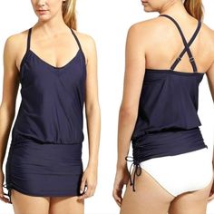 New Without Tags Athleta Side Scrunch Tankini Swim Top/Dress Adjustable Self-Tie Tie Sides Adjustable Straps (Length & Direction) Wired Bra Lightly Padded & Removable Cups Very Well Made And Versatile Swim Top! Ruched Summer Yoga Activewear, Summer Ruched Athleisure Activewear, Ruched Summer Athleisure Activewear, Summer Ruched Activewear For Workout, Ruched Athleisure Activewear For Summer, Ruched Activewear For Summer Workouts, Sports Halter Neck Tankini With Built-in Bra, Sporty Ruched Activewear For Summer, Sporty Sleeveless Tankini For Pool