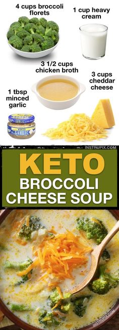 broccoli and cheese soup recipe with instructions to make it in the instant pot