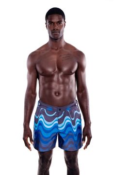 Lightweight, quick-drying fabric takes you from the party to the pool and back in flat-front swim trunks that double as easy-wearing shorts when you're on land. They're crafted with 100% recycled fibers to make a smaller eco splash and sport a trio of pockets for easy storage of essentials. Style Name:Prince & Bond Elvio Tailored Wave Print Hybrid Swim Trunks. Style Number: 6589857. Fitted Nylon Swim Trunks For Water Sports, Fitted Nylon Swim Trunks For Vacation, Beachwear Swim Trunks For Water Sports With 4-way Stretch, Fitted Beachwear Swim Trunks For Surfing, Blue 4-way Stretch Swim Trunks For Beachwear, Blue Swimwear With 4-way Stretch, Short Length, Fitted Moisture-wicking Swim Trunks For Beach Season, Moisture-wicking Fitted Swim Trunks For Beach Season, Fitted Nylon Shorts For Water Sports