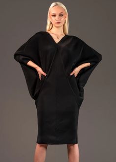 Batwing Sleeve Glam Dress - Kate Hewko Spring Evening Dress With Batwing Sleeves, Elegant Evening Dresses With Batwing Sleeve, Elegant Evening Maxi Dress With Batwing Sleeves, Glam Dress, Dramatic Sleeves, Batwing Dress, Glam Dresses, Batwing Sleeve, Bat Wings