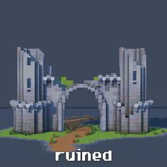 Minecraft Ruins, Minecraft Houses Survival, Minecraft Modern