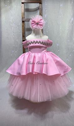 Flower Girl Dress Pink Beautiful Flower Dress Tulle Dress - Etsy Croatia Pink Summer Princess Dress For Pageant, Pink Princess Dress For Summer Pageant, Summer Princess Ball Gown, Pink Tulle Gown For Dress-up, Pink Tulle Gown For Dress-up Occasions, Pink Princess Fairy Dress For Pageant, Pink Tulle Dress For Pageant, Pink Tulle Dress For Pageants, Pink Princess Gown For Summer