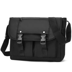 PRICES MAY VARY. Durable Messenger Bag:This messenger bag is made of smooth, thick nylon, lightweight and waterproof, with metal accessories, stylish and durable, perfect for school, work, travel and other occasions. Medium Commuter Bag:12.2"(L) x 4.7"(W) x 10.2"(H); weighs 1.0 Lbs; it is a medium sized bag with comfortable carrying capacity for everyday needs, hold your 9.7inch tablet, textbooks, folders, planner, files and other essentials. Secure Design:Top zipper and main flap hook and loop, Nylon Business Shoulder Bag With Pockets, Student Satchel With Zipper Closure, Rectangular Shape, Functional Large Capacity Shoulder Bag For Students, Student Rectangular Satchel With Zipper Closure, Functional Shoulder Bag For Students With Large Capacity, Functional Solid Color School Bag, Large Capacity Nylon Satchel, Large Capacity Nylon Shoulder Bag For School, Large Capacity Nylon Laptop Shoulder Bag