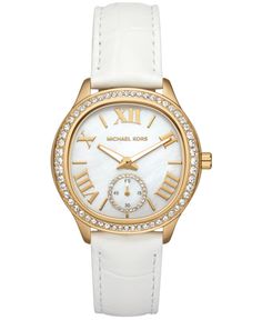 in stock Timeless White Watch With Leather Strap, White Watches With Skeleton Dial, White Watch Accessories With Skeleton Dial, Classic White Leather Watch Accessories, Timeless White Leather Watch, Leather Diamond Watch With Round Dial, Luxury Leather Watch With Metal Dial, White Watches With Diamond Hour Markers And Rectangular Dial, Formal White Leather Strap For Watches