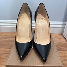 Comes In Original Box And Dust Bags Louboutin Shoes, Leather Pumps, Christian Louboutin Shoes, Shoes Women Heels, Christian Louboutin, Original Box, Dust Bag, Shoes Heels, Pumps