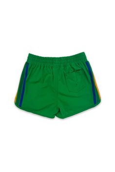 Classic retro Aviator Nation style you'll want to rock in and out of the water. These super breathable board shorts are great for all water activities as well as lounge wear with the perfect amount of stretch. - Made in California- 79% Polyamide, 21% Lycra- Machine wash cold with like colors. Hang or tumble dry on lo Green Swim Trunks With Built-in Shorts For Surfing, Green Swim Trunks With Built-in Shorts For Water Sports, Green Swimwear With Built-in Shorts For Sports, Sporty Blue Swimwear For Summer, Playful Green Swim Trunks For Beach Season, Playful Green Swim Trunks For Poolside, Green Sporty Athletic Shorts For Poolside, Playful Green Swim Trunks For Beach, Green Swim Trunks For Summer Activities