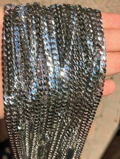 Gorgeous mens cuban link chain
SOLID 925 Sterling Silver
6mm so they are great for pendants or wear alone!
 
Lays Flat!
18-30" ranging from 15-30 grams
For example our 24" weighs approximately 24.2 grams

These items are handmade so chains might vary in weight +- 2-3%
Very shiny and nicely made! 

 
 
Made in Italy
Stamped 925
100% silver so it will never turn your neck green Silver Cuban Link Necklace With Box Chain, 10k Gold Chain, Miami Cuban Link, Miami Cuban Link Chain, Red Stone Ring, Colored Engagement Rings, Cuban Link, Moissanite Earrings, Black Onyx Ring