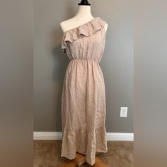 Brand New Dress In Beautiful Sand Color. Linen Made In Italy Size L But I Feel Like It’s Will Fits For Size Medium Also . Boho Romantic Vacation Event Party Summer Dress Going Out Long Sleeve Collared Dress, Pink Floral Maxi Dress, Paisley Print Dress, Queen Dress, Party Summer, Linen Midi Dress, Floral Shirt Dress, Maxi Slip Dress, Heart Dress