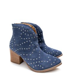 Dance into the twilight with our new studded suede booties! Genuine suede upper Heel zipper, for easy in and out Nail head studs throughout 2.5 inch heel height Stacked leather heel Fits true to size. If between sizes, size up. Fall Ankle Boots With Gold Studs, Gold Studded Ankle Boots For Fall, Studded Suede Ankle Boots, Studded Suede Boots For Fall, Fall Suede Boots With Studs, Studded Suede Boots, Ankle Boots With Silver Studs For Fall, Bath And Body Shop, Nail Head