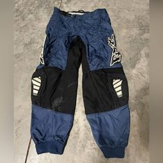 Yamaha Fox Racing Pants Brand: Yamaha Color: Blue And White Size: Man’s 28 Waist - See Measurement Pictures Condition: Gently Used - Fair - Flaw On Front Leg. Either A Burn Or Scuff Mark. Does Not Go All The Way Through. Please Note: Color May Vary Slightly Due To Screen And Lighting. All Items, Unless Marked Nwt, Are Gently Used And May Have Signs Of Wear. These Items Are 20-40 Years Old And Are Vintage!!! We Try To Call Out Any Flaws/Imperfections In The Description. Please View All Photos For Apparel Design Inspiration, Fox Racing, Apparel Design, Aesthetic Fashion, 40 Years, Mens Pants, Cool Outfits, The Way, Blue White