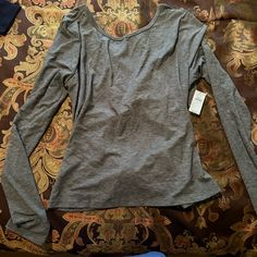 Two Workout Shirts Brand New From Gap. Can Be Work With Casual Joggers . I Will Sell Separately Gap Relaxed Fit Tops For Fall, Gap Crew Neck Tops For Fall, Gap Fitted Tops For Fall, Gray Stretch Crew Neck Top, Fitted Casual Tops From Gap, Gap Fitted Long Sleeve Tops, Gap Casual Tops For Fall, Casual Gap Tops For Fall, Fitted Heather Grey Crew Neck Tops