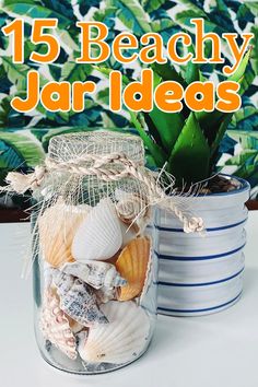 Here are some fun and creative ways you can preserve pieces from the shore in glass jars! These glass jar crafts & decorations bring a touch of beach to any space. And you might already have some glass jars or mason jars, as well as shells, beach sand or small memory keepsakes from beach trips and beach vacations. So head over to completely-coastal.com and get all the inspiration you need to create your own fabulous beach jars!