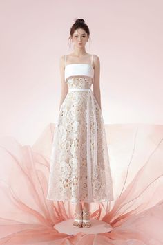 Timeless Dresses Classy, Timeless Prom Dress, A Line Lace Dress, Midi Dress Lace, Elegant Lace Dress, A Line Midi Dress, Midi Dress Elegant, Types Of Lace, Mean Blvd